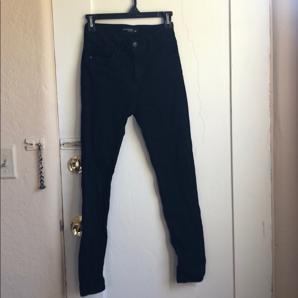 Just Black Denim Black High waist skinny Jean